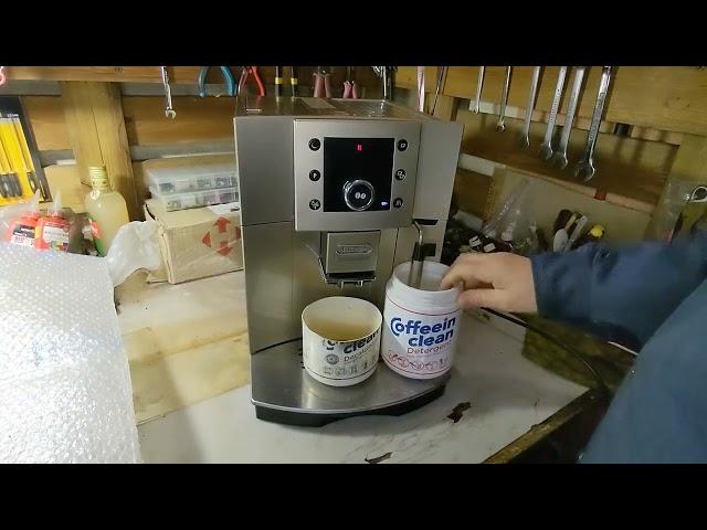 Descaling, Delonghi Perfecta coffee machine / Descaling, Delonghi Perfecta coffee machine