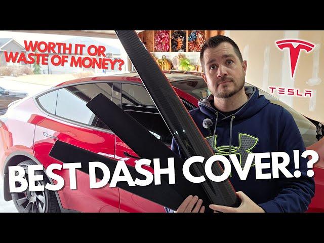 Which Tesla Dash Cover is ACTUALLY Worth It? ( Giveaway Inside!)