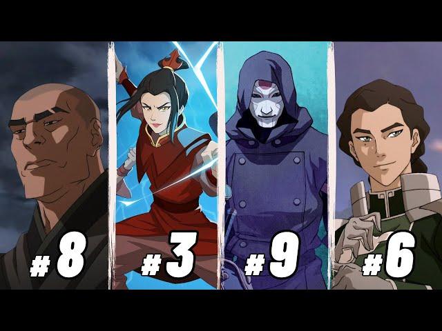 Ranking the Most Powerful Villains in Avatar