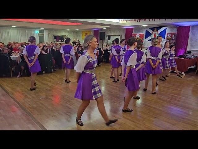 Kirknarra School of Highland Dance @ Schomberg Mourne Ulster Scots Burns Night 2024