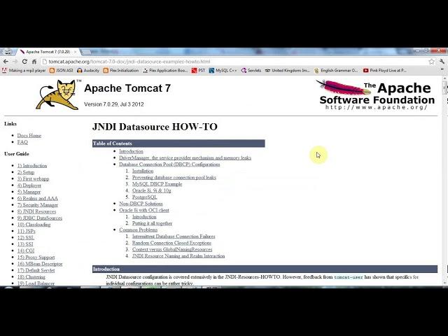 002 Setting Up a JNDI Data Source