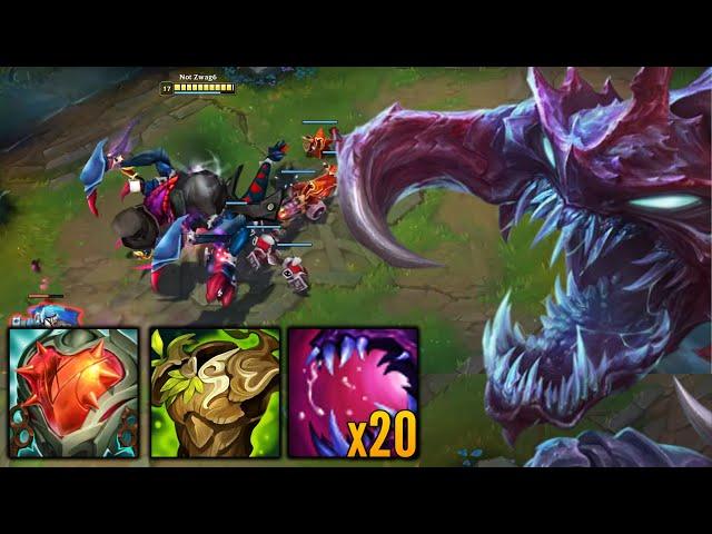 I BROKE THE HEALTH RECORD WITH HEARTSTEEL CHO'GATH! (BIGGER THAN TOWERS)