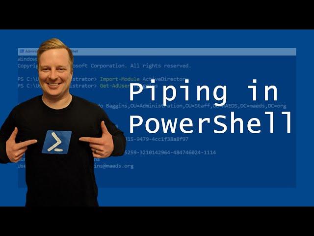 Lesson 11 - Code with Football - Piping Commands in PowerShell