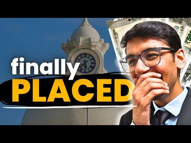 The Craziest IIT Placement Story ! | Finally Placed !!