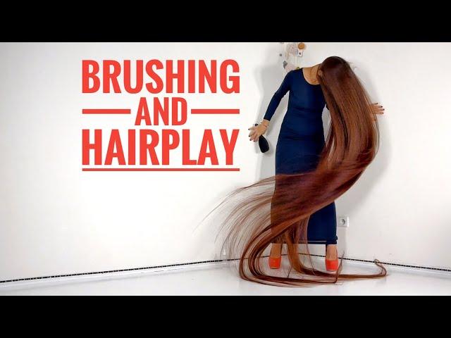 Brushing and hairplay (FREE on https://www.patreon.com/aliia_more)