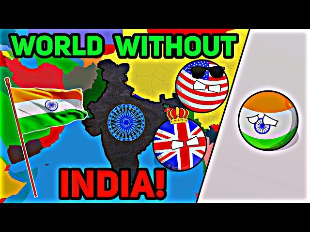 [WHAT IF INDIA NEVER EXISTED?] In Nutshell || [COUNTRIES ARE DEAD] #countryballs