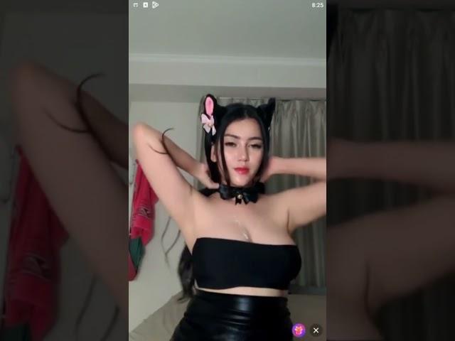 Bigo live mango live mau dong kucing kek gini.   #viral #cosplay #dance #beautiful