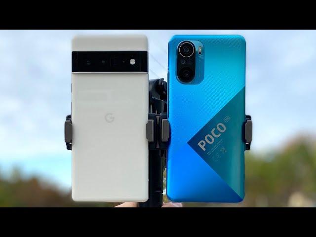 Google Pixel 6 Pro vs POCO F3 Video Camera Test 4K | Interesting Results!