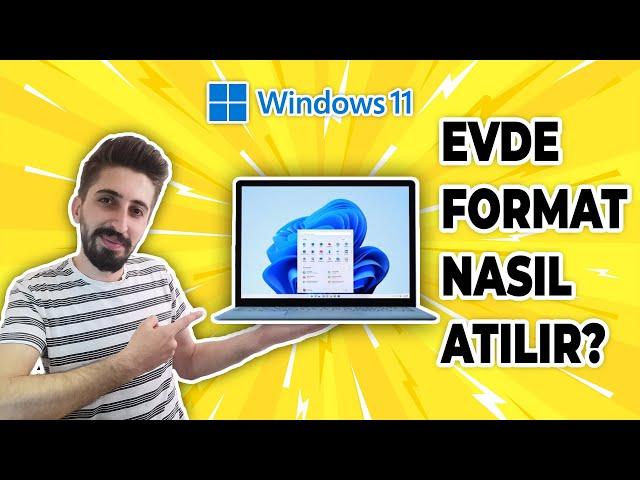 Windows 11 Format Atma ! (USB'siz - Programsız)