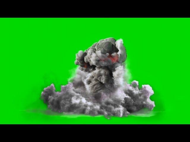 Green Screen Explosion Effect