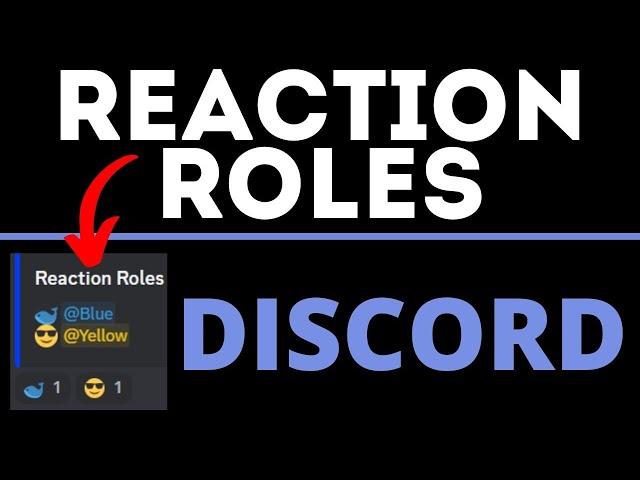 How to Make Reaction Roles on Discord - 2023