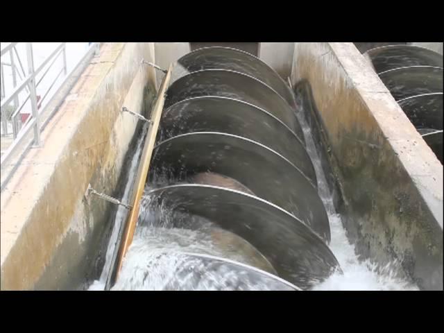 Archimedes screw pump