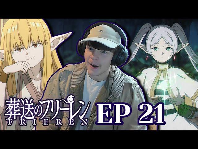 FRIEREN VS. DENKEN!! || Frieren: Beyond Journey's End Episode 21 Reaction!!