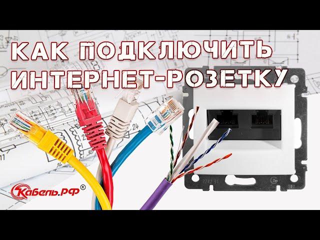 Подключение интернет-розетки. Как подключить интернет-розетку своими руками