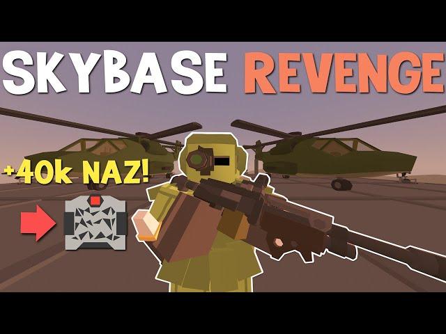 Huge Skybase Raid On Elver | Rags To Riches - Unturned