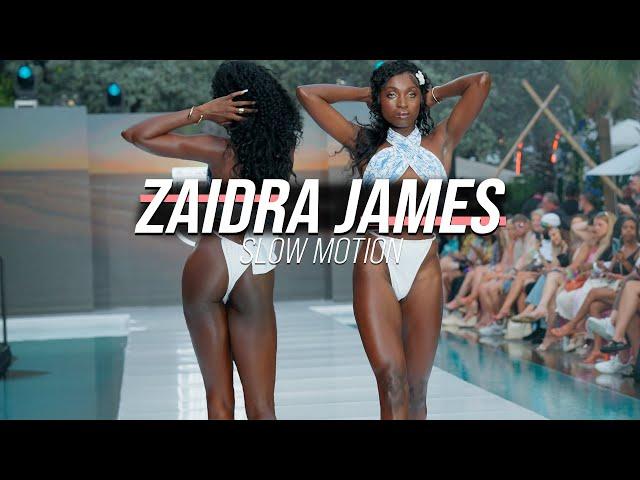 Zaidra James in SLOW MOTION | Miami Swim Week 2024