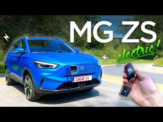 NEW MG ZS EV (156 hp) - POV drive & walkaround