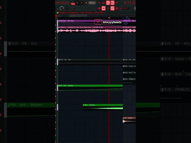EASY SAMPLED DRILL #music #producer #drill #flstudio