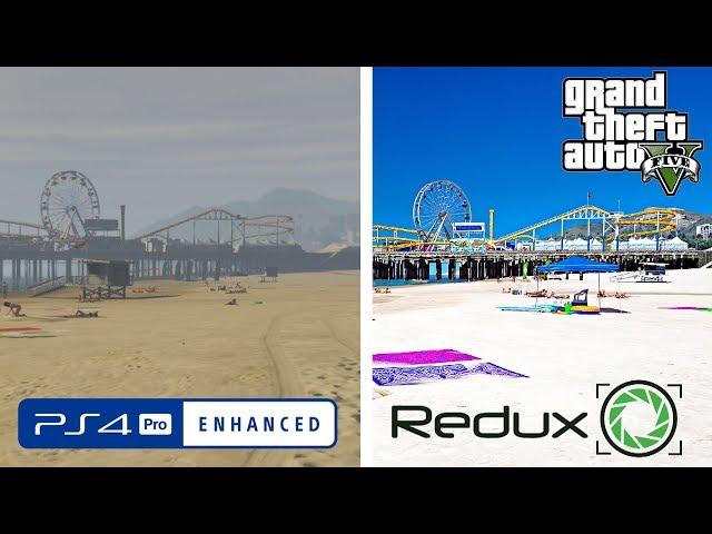 ► GTA 5 | 4k Playstation Pro vs 4k 60FPS PC Real-Life Graphics Graphics Comparison!