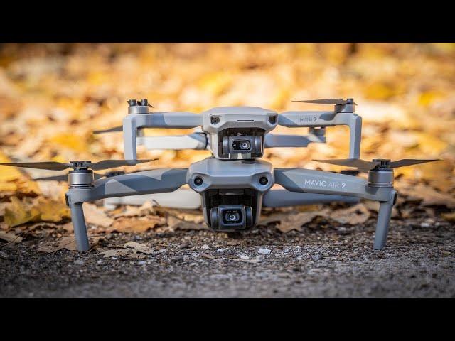 DJI Mini 2 vs Mavic Air 2 VIDEO Shootout: Can You Even Tell the Difference?