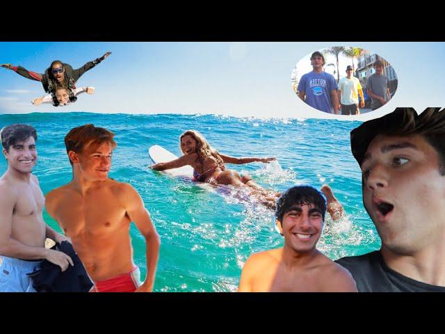 INSANE BEACH TRIP TO CALIFORNIA *my funniest video yet*