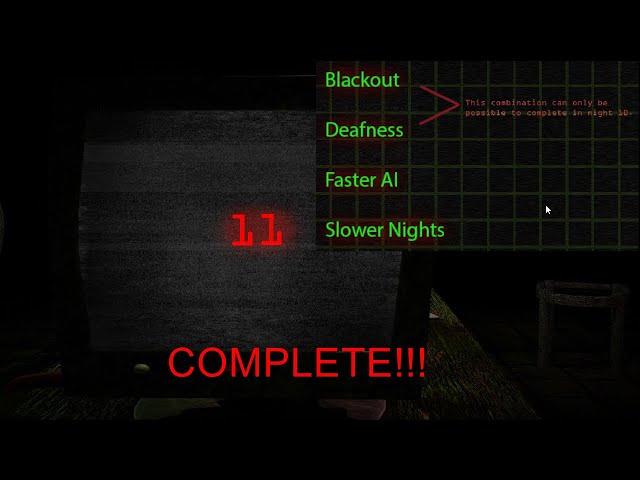 Dormitabis: Nightmare (Night 11) All 4 Challenges COMPLETE!!! (4th on YT)