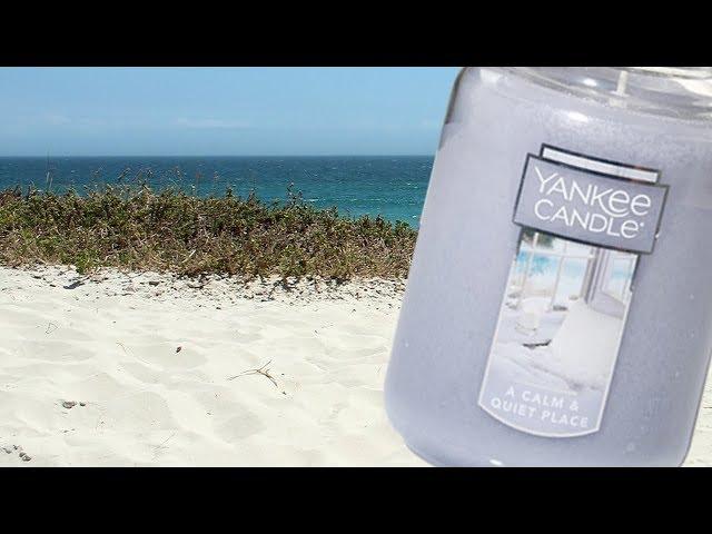 Yankee Candle Review - A Calm & Quiet Place - NEW Spring 2018 Candle