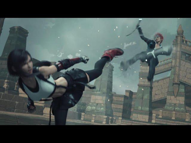 FINAL FANTASY VII REBIRTH Tifa showed Reno some Love