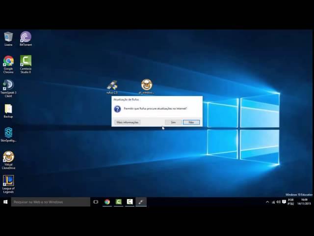 Resolvendo problema ao criar pendrive bootavel windows 10 com ISO de qualquer versão