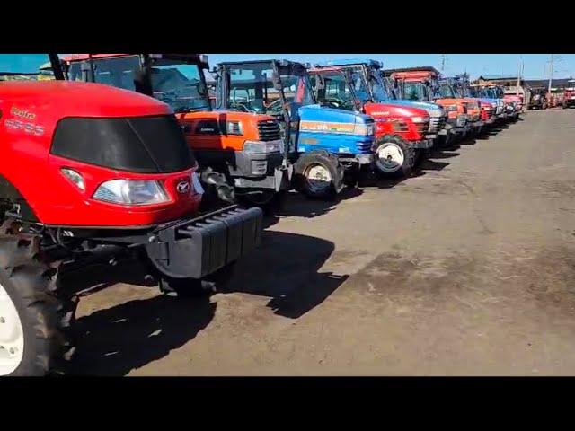 Japanese Farm Tractors | Agriculture and Farming Equipments Stock in Japan | Made in Japan Quality