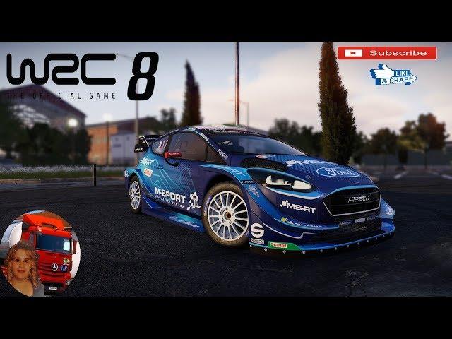 WRC 8 FIA World Rally Championship Career Test Gameplay ITA