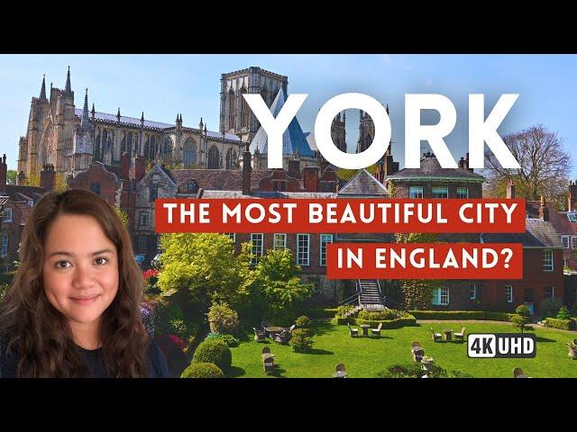 WHY WE LOVE YORK, ENGLAND: Things to Do and Places to Visit! 4K