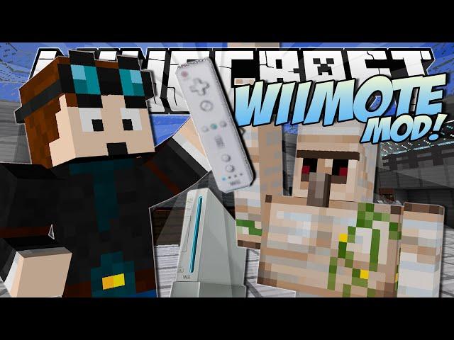 Minecraft | WiiMOTE MOD! (Control ANY Mob, Create Explosions and More!) | Mod Showcase