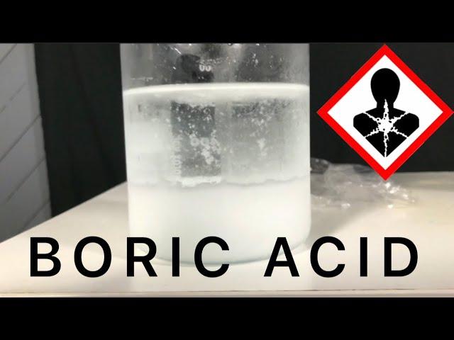 Making boric acid