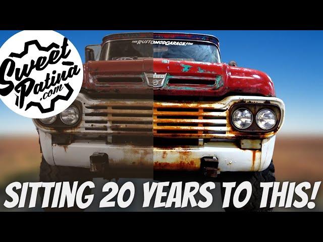 Sweet Patina! Rare Ford F100 4x4 Gets Amazing Patina Transformation! (Chasing Crappy Cars Ep.19)