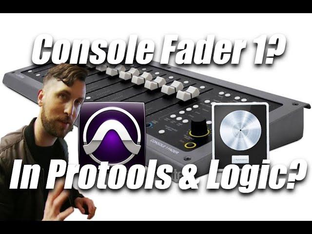 Softubes Console 1 Fader In Logic Pro X & Protools - How does it work?