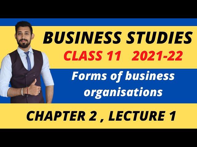 Forms of Business organisations | Sole proprietorship | Business studies | Class 11