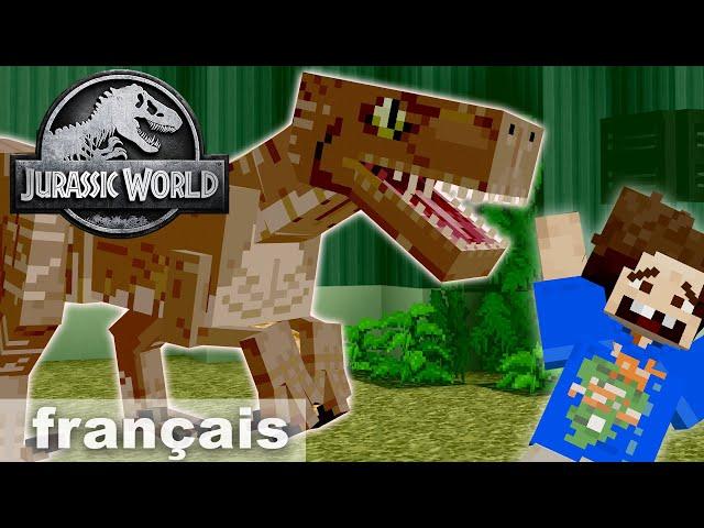 Aventure Minicraft de Jurassic World Ép 1 : PIÉGÉ dans une cage de rapaces! | JURASSIC WORLD