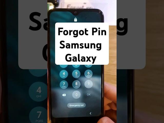 I Forgot my Pin Pattern or Password - Good News! How to Reset your Samsung phone - Galaxy A01