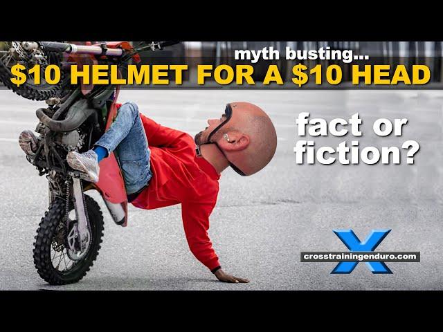 $10 helmet for a $10 head - fact or fiction? ︱Cross Training Enduro