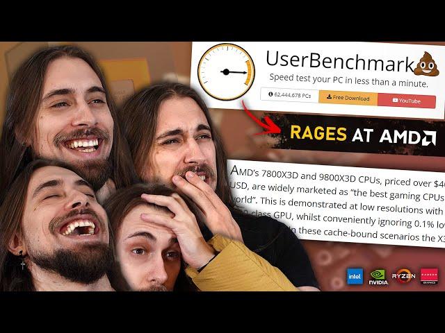 UserBenchmark's MENTAL Reviews Of AMD Products are RIDICULOUS!