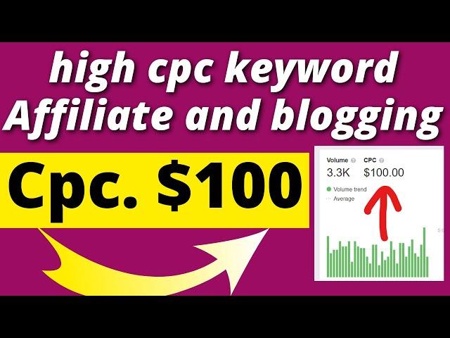 Top 5 Best High Cpc $100 Ads Keywords List USA/ India - Keyword Research King 2020