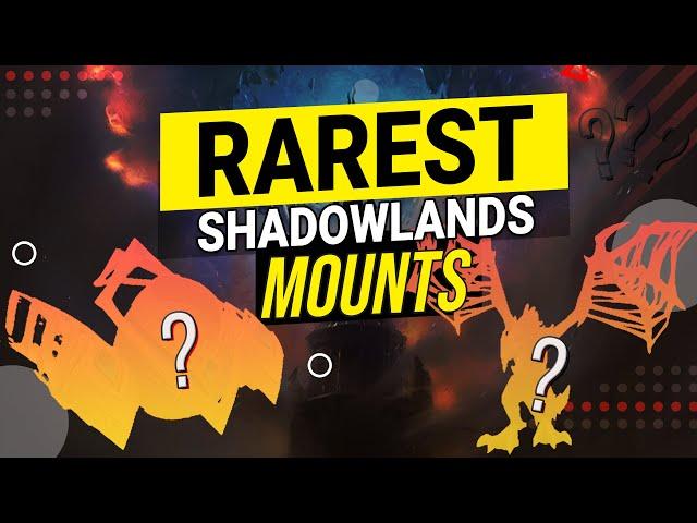 RAREST MOUNTS in WoW Shadowlands & How to Get Them! | LazyBeast