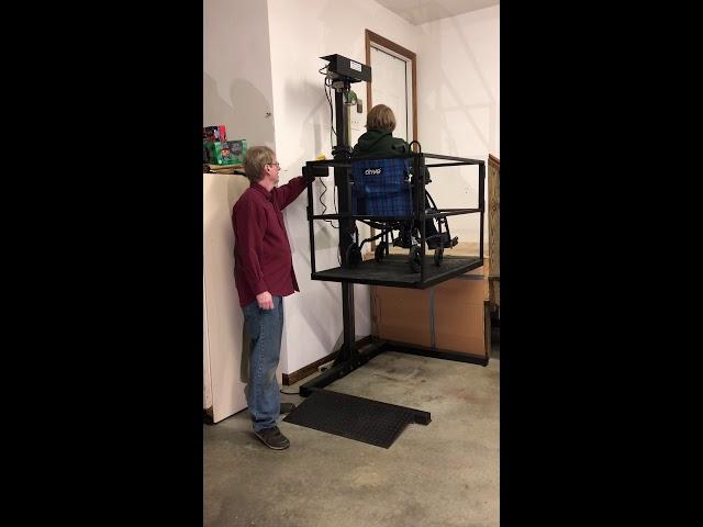 Affordable Wheelchair Lift - Model KCSPM3648