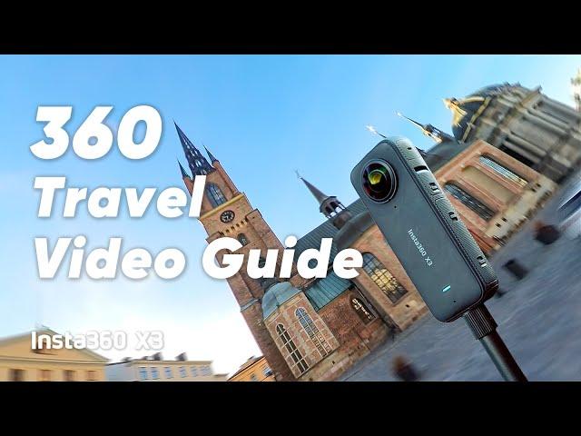 Insta360 X3 - How to Shoot 360 Travel Videos (ft. LearnOnlineVideo)