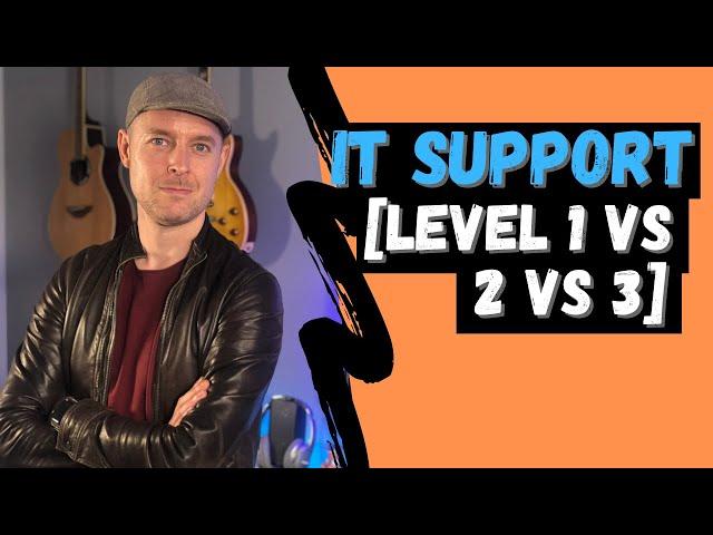 What Does IT Support Do? Level 1, Level 2, Level 3 Escalations [Overview]