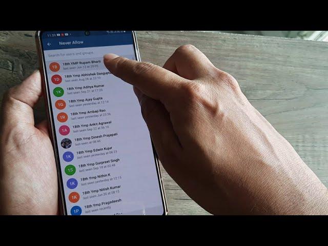 how to stop people from adding you to groups in telegram