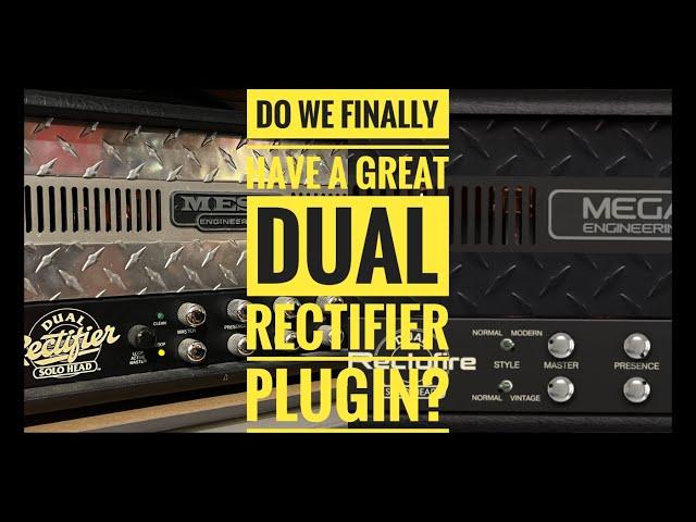Mercuriall Ampbox Rectofire vs Real Mesa Boogie Dual Rectifier Rev G