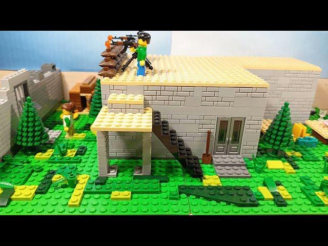 LEGO самоделка "База выживших" | LEGO Зомби Апокалипсис‍️