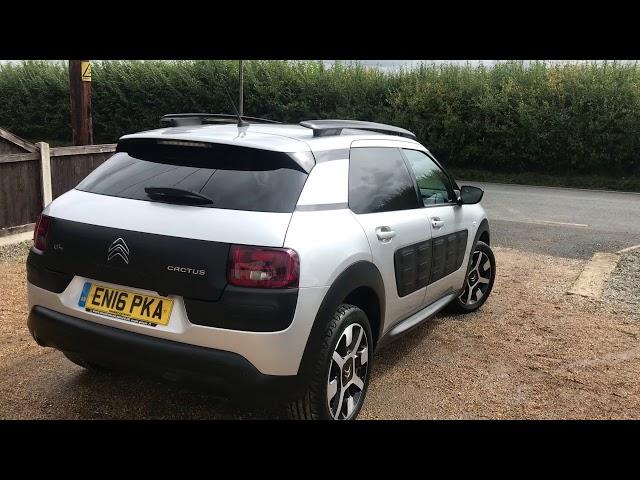 2016 CITROEN C4 CACTUS 1.2 PURETECH FLAIR ETG S/S   FOR SALE | CAR REVIEW VLOG